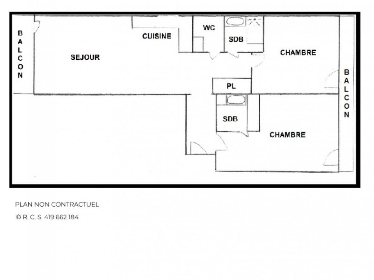 Appartement Renove 3 Pieces Pour 6 Pers, Balcon, 2 Sdb, Proche Ascenseur, Skis, Qualite 4 Flocons - Fr-1-452-203 Saint-Martin-de-Belleville Zewnętrze zdjęcie